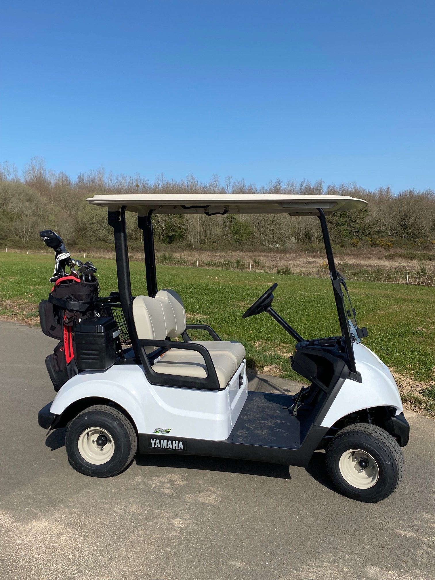 Voiturette de golf thermique 2 places