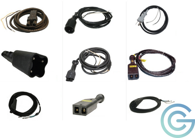 Accessoires pour chargeurs de golfettes