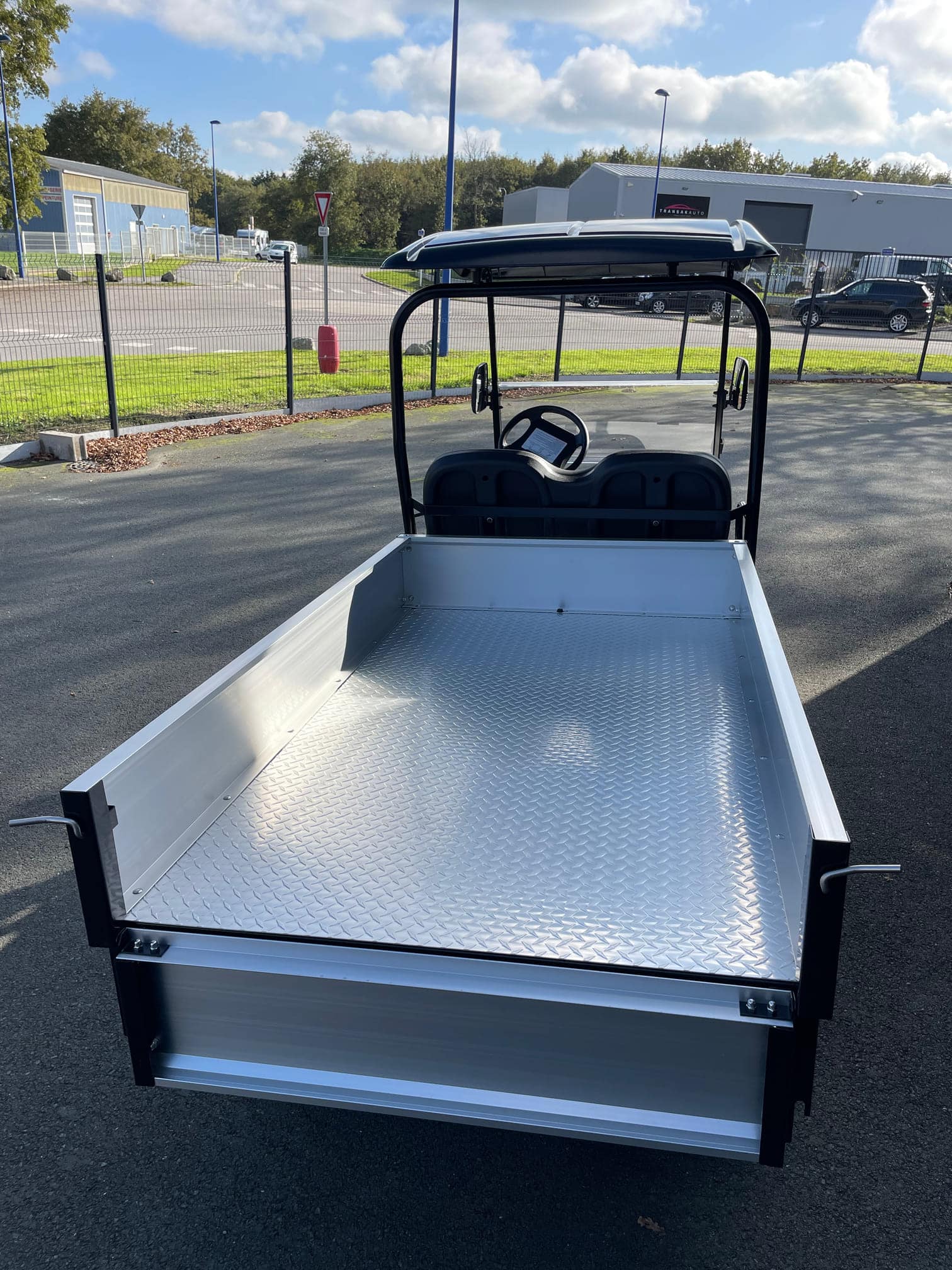 Zelec GC A2BL Voiture de Golf utilitaire électrique avec Benne XL