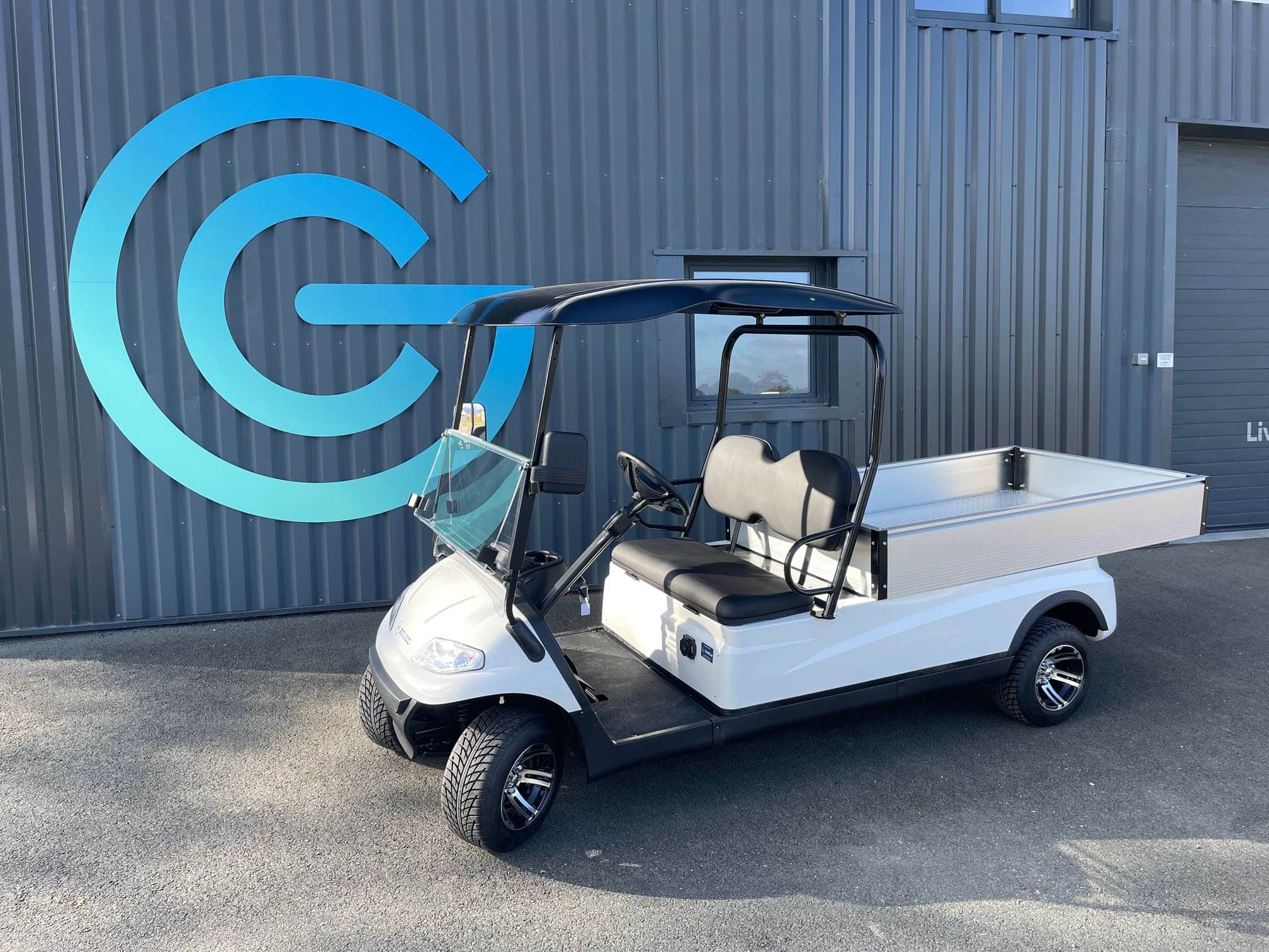 Golfette Utilitaire électrique avec Benne | ZELEC GC-A2BL - Golf Car
