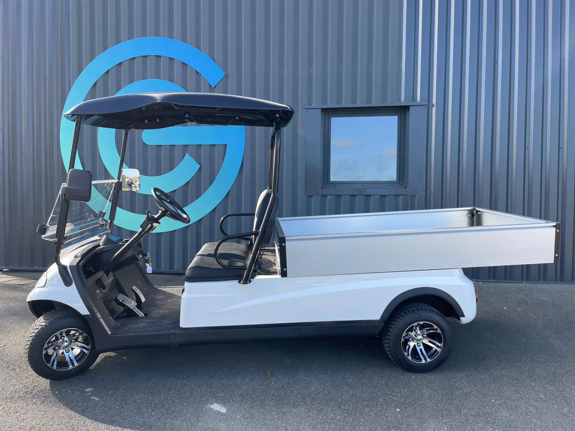 Zelec GC A2BL Voiture de Golf utilitaire électrique avec Benne XL