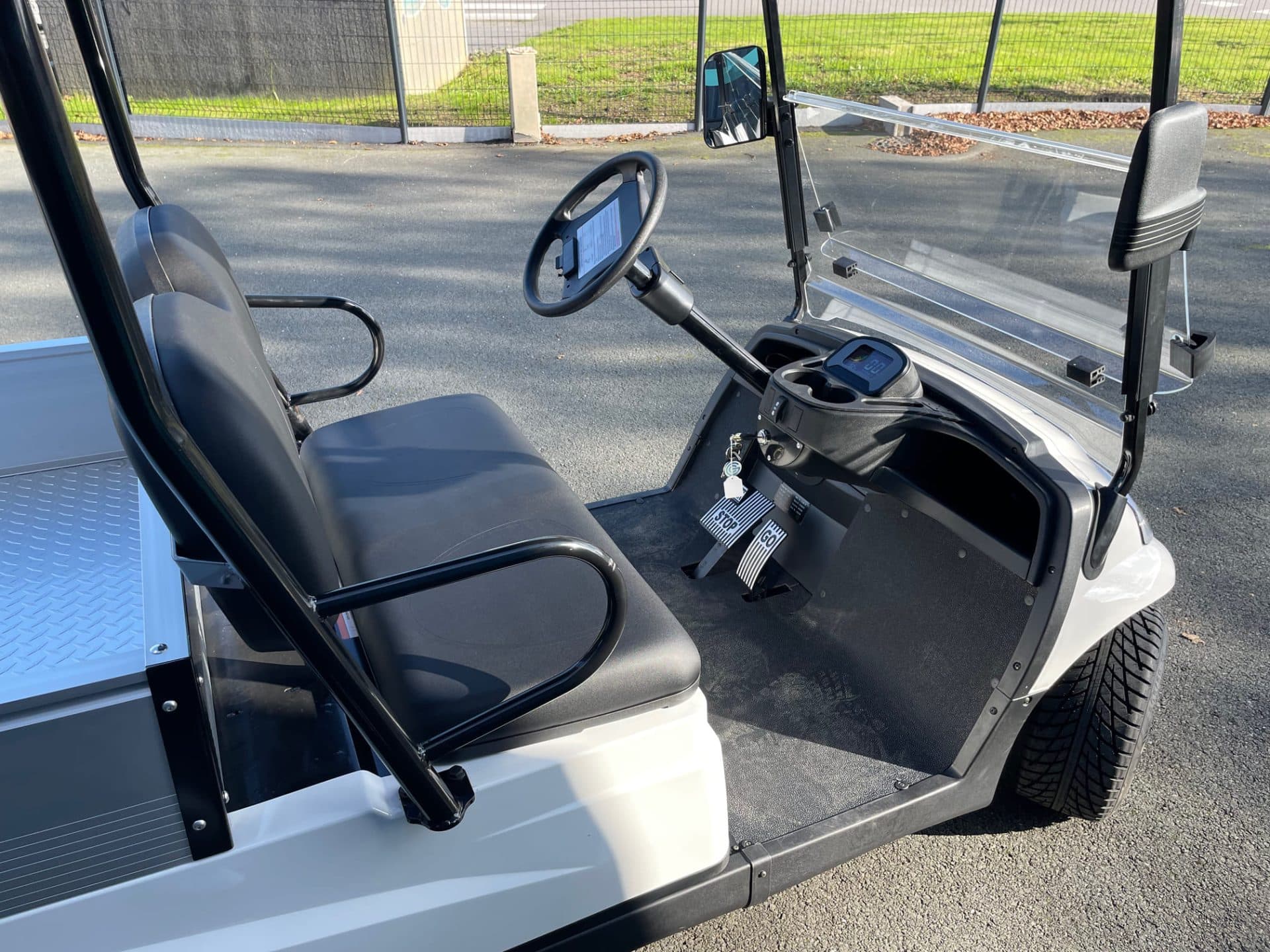 Zelec GC A2BL Voiture de Golf utilitaire électrique avec Benne XL