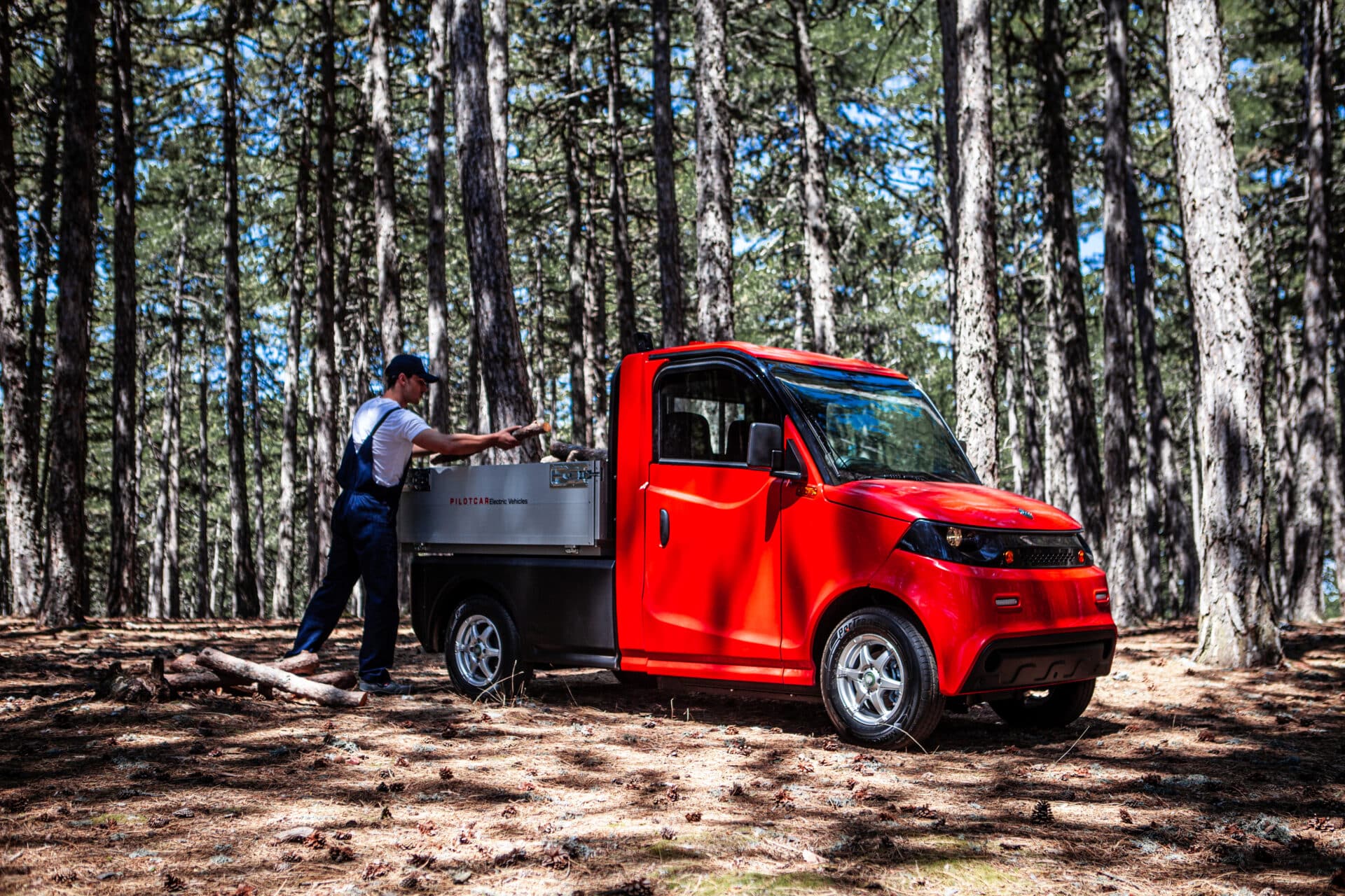 PilotCar P-1000 Utilitaire électrique homologué route