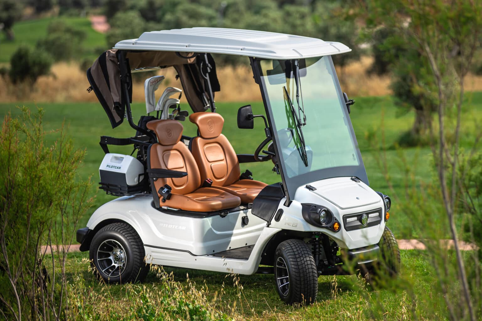 Golfette électrique Homologuée Route | PILOTCAR PC-2 SL - Golf Car