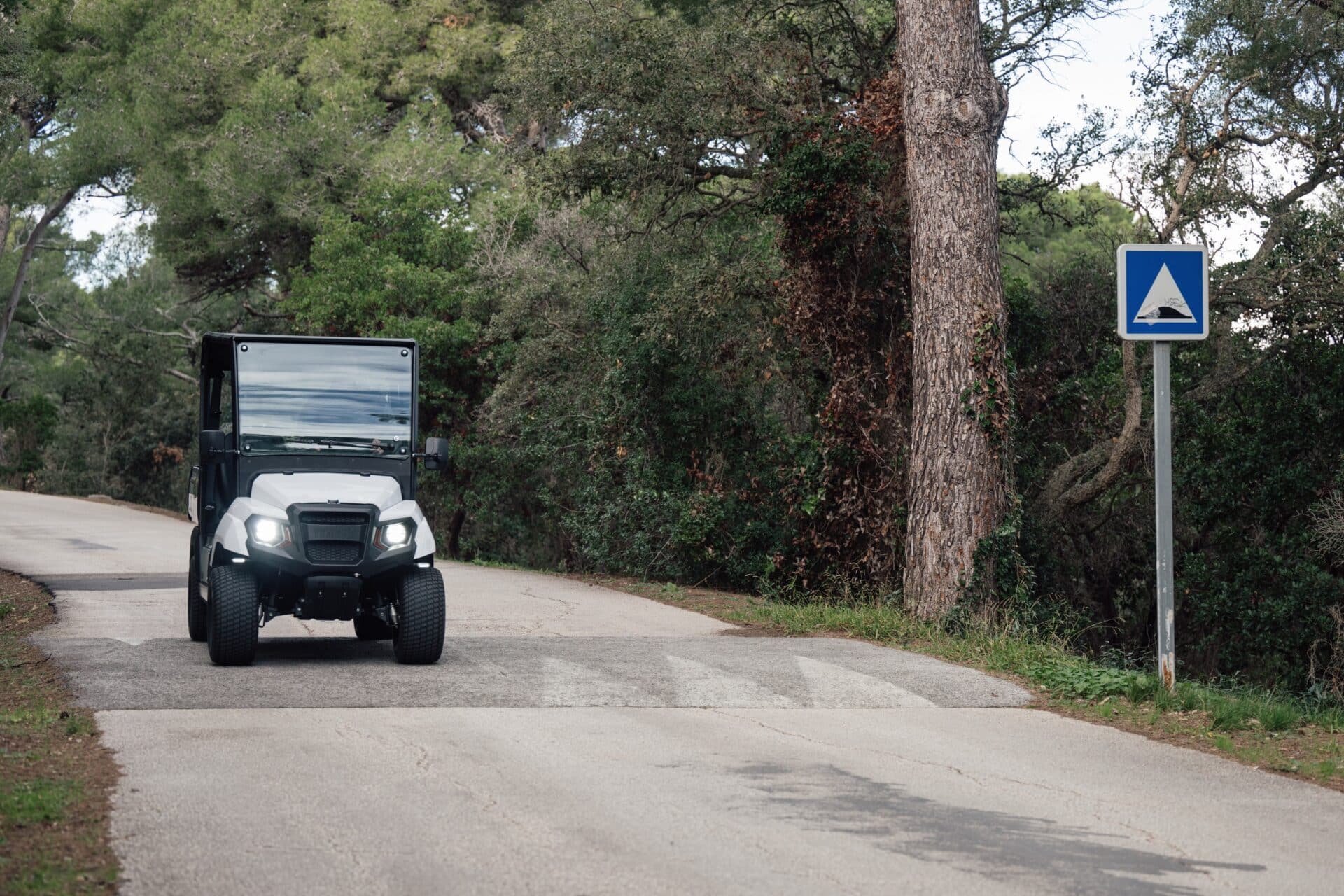 Adapté pour rouler en électrique sur la route