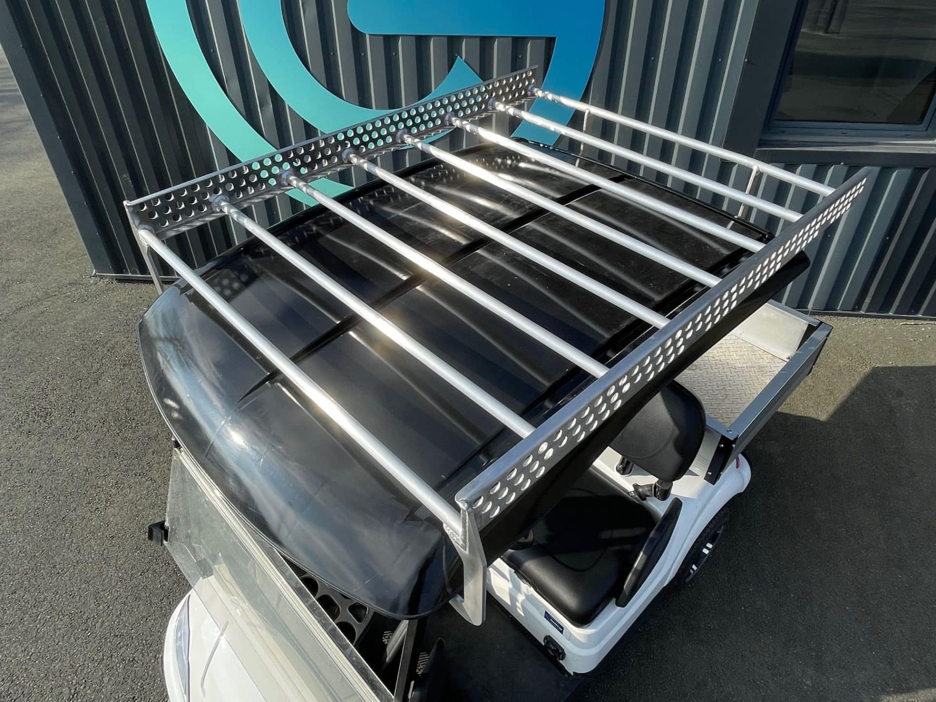Galerie de toit pour golfette utilitaire
