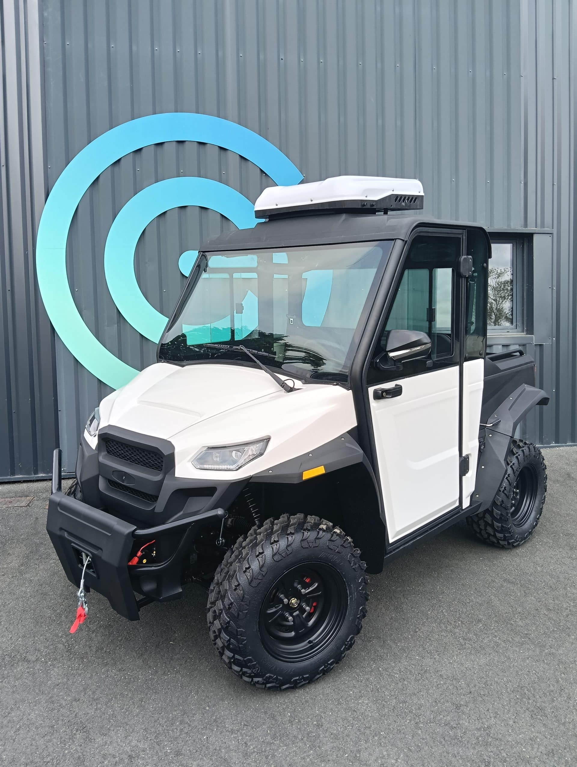 Golfette C2B vue frontale