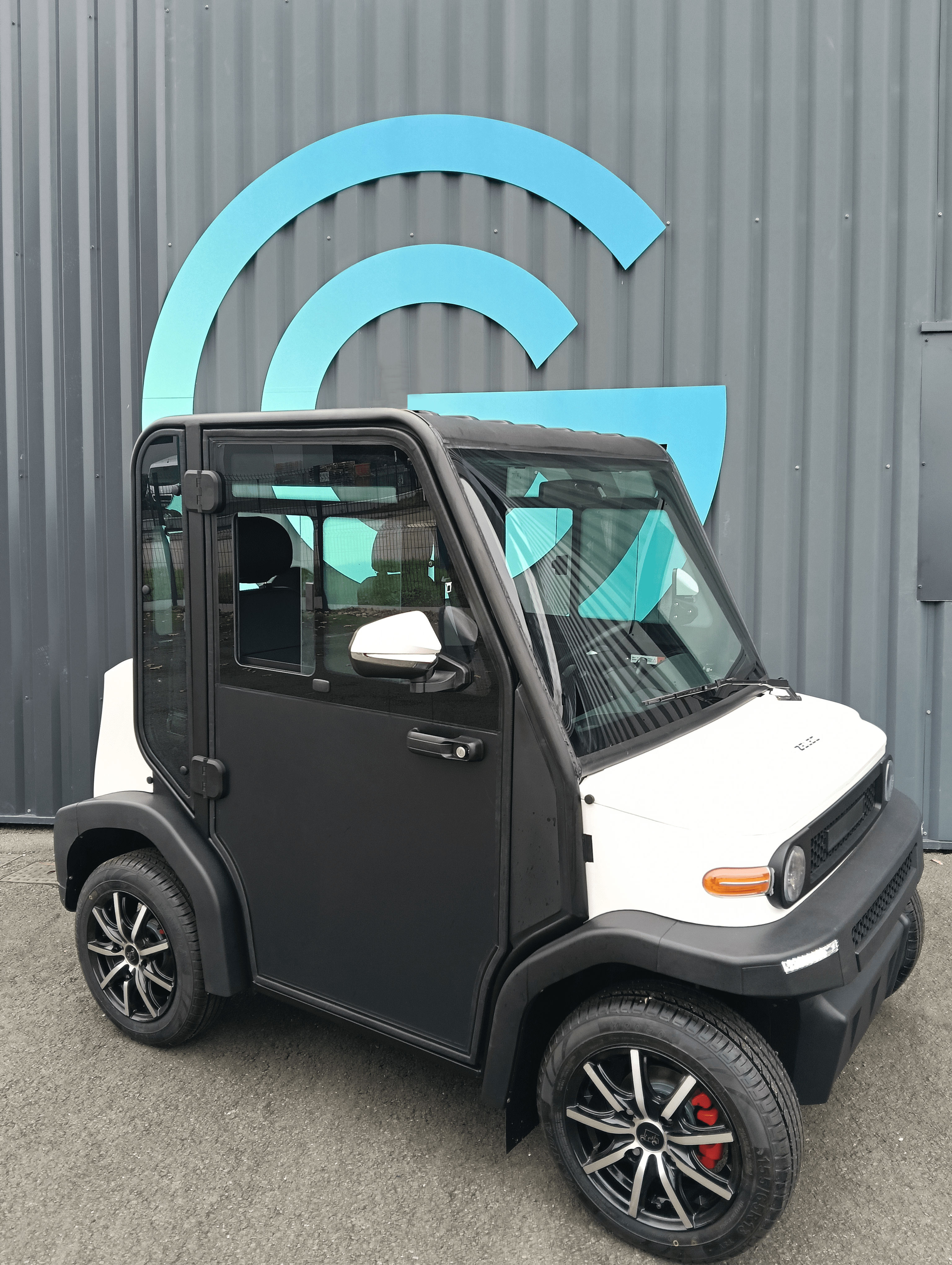 Golfette homologuée route 2 passagers