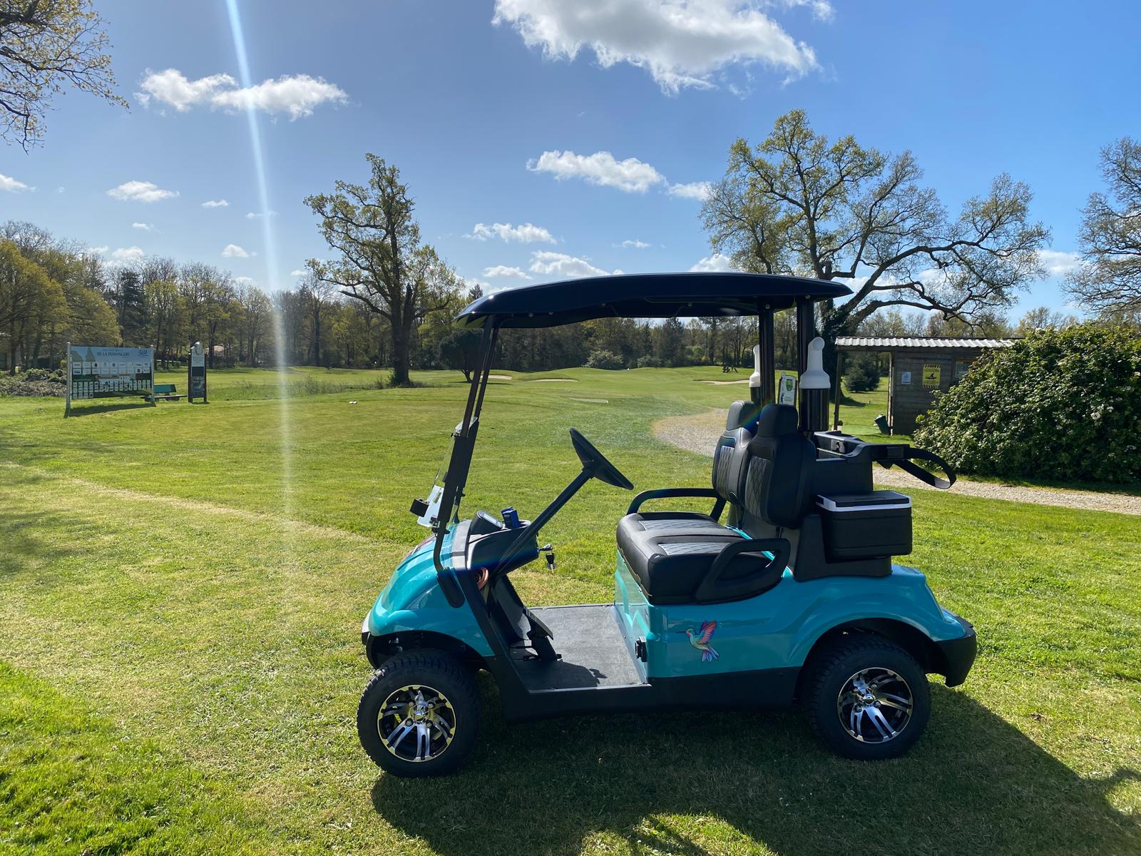 Voiturette de golf 2 places batteries lithium