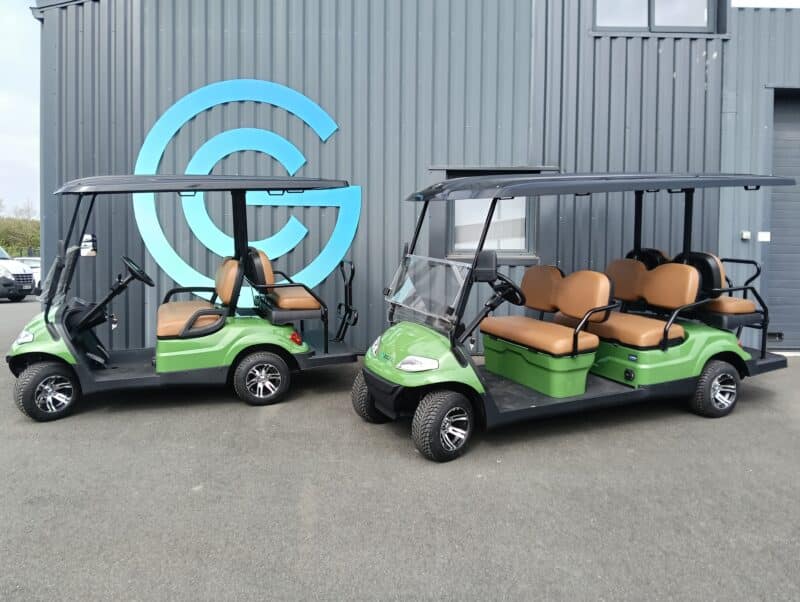 Lot de deux golfettes sur mesure