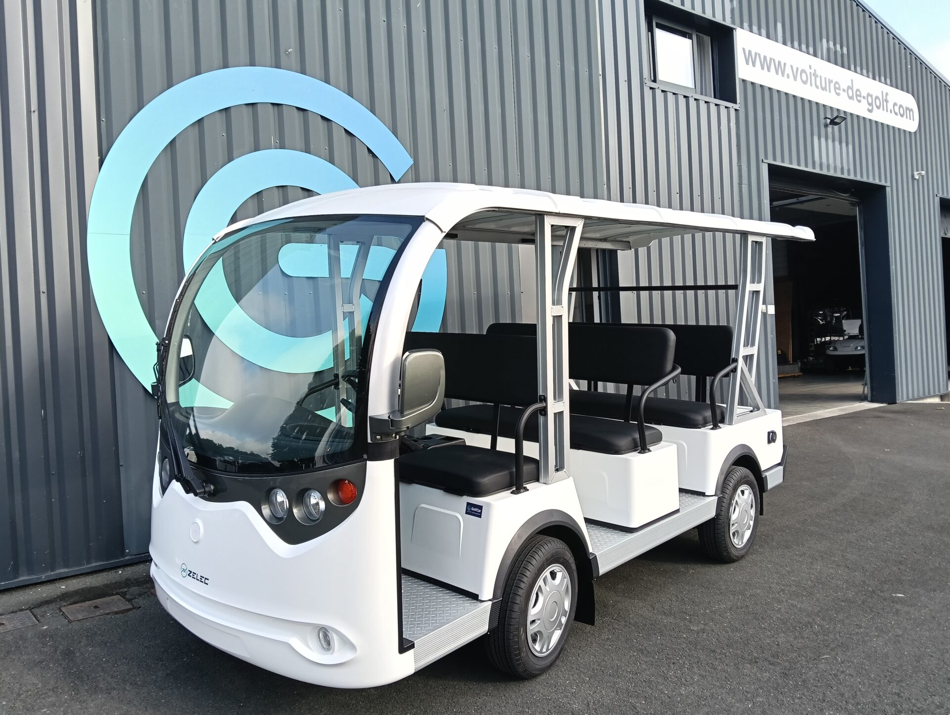 Minibus electrique avec batterie lithium 8 places assises